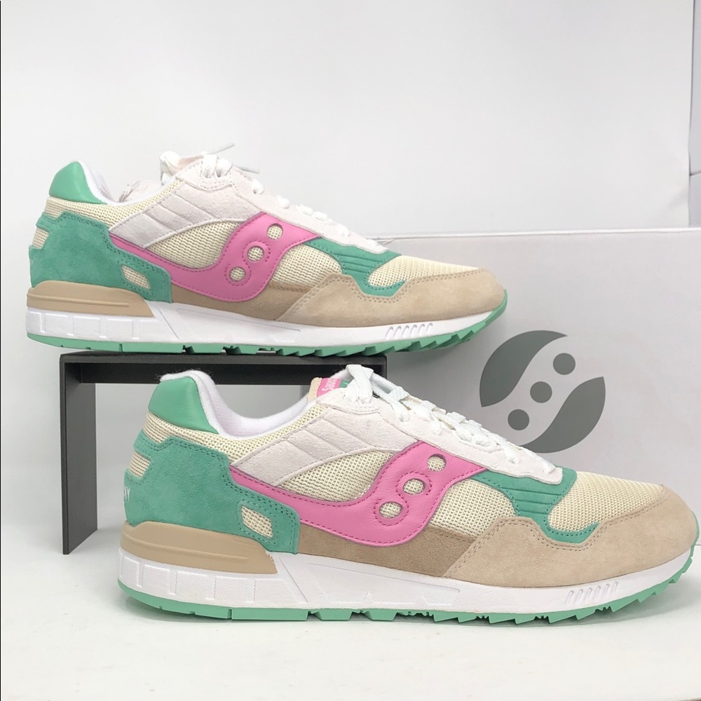 Saucony Shadow 5000 Beige Pink S70665-34 Men’s Shoes - Size 13